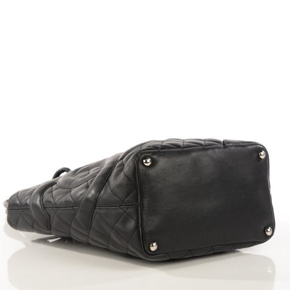 Chanel Calfskin Quilted Medium Cambon Tote Black 5 of 10
