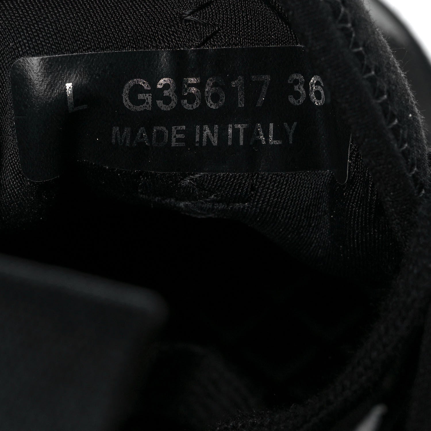 Chanel Velvet Calfskin Mixed Fibers CC Sneakers 36 Black 8 of 8