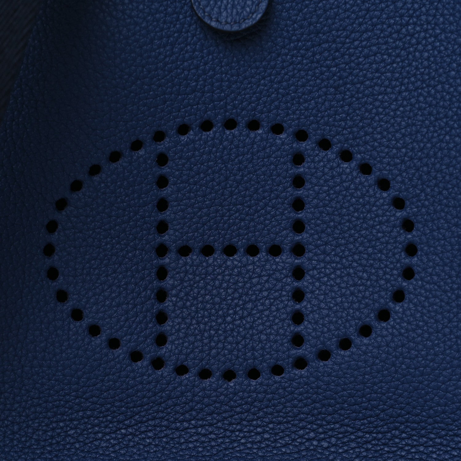 Hermes Taurillon Clemence Amazone Evelyne TPM Blue Saphir Blue Indigo 8 of 10