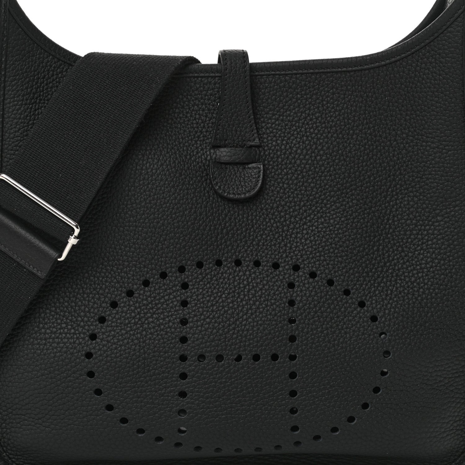 Hermes Taurillon Clemence Evelyne III PM Black 8 of 14
