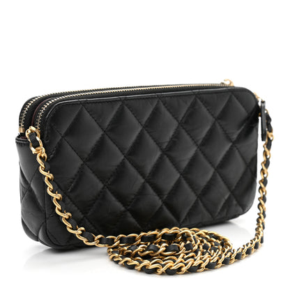 Chanel Aged Calfskin Lucky Charms 2.55 Reissue Small Clutch With Chain Black 3 of 12
