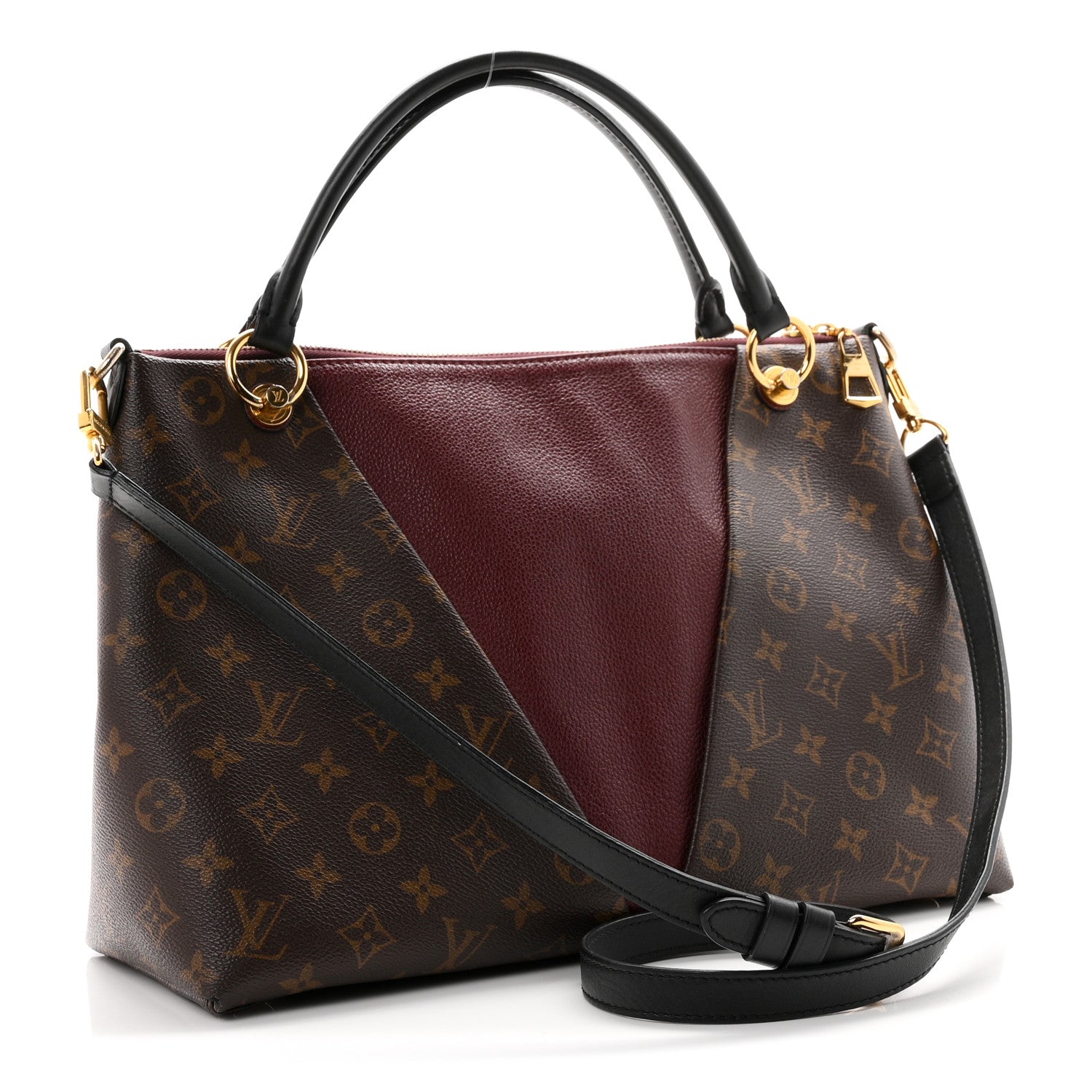 Louis Vuitton Monogram V Tote MM Bordeaux 3 of 9