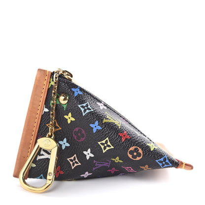 Louis Vuitton Monogram Multicolor Berlingot Coin Purse Black 1 of 8