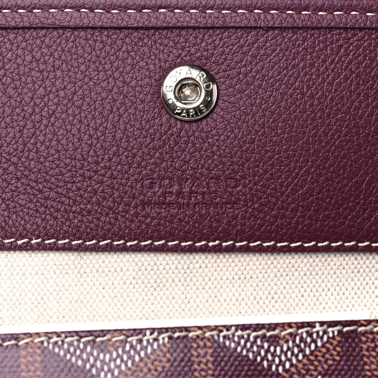 Goyard Goyardine Saint Louis PM Bordeaux 7 of 9