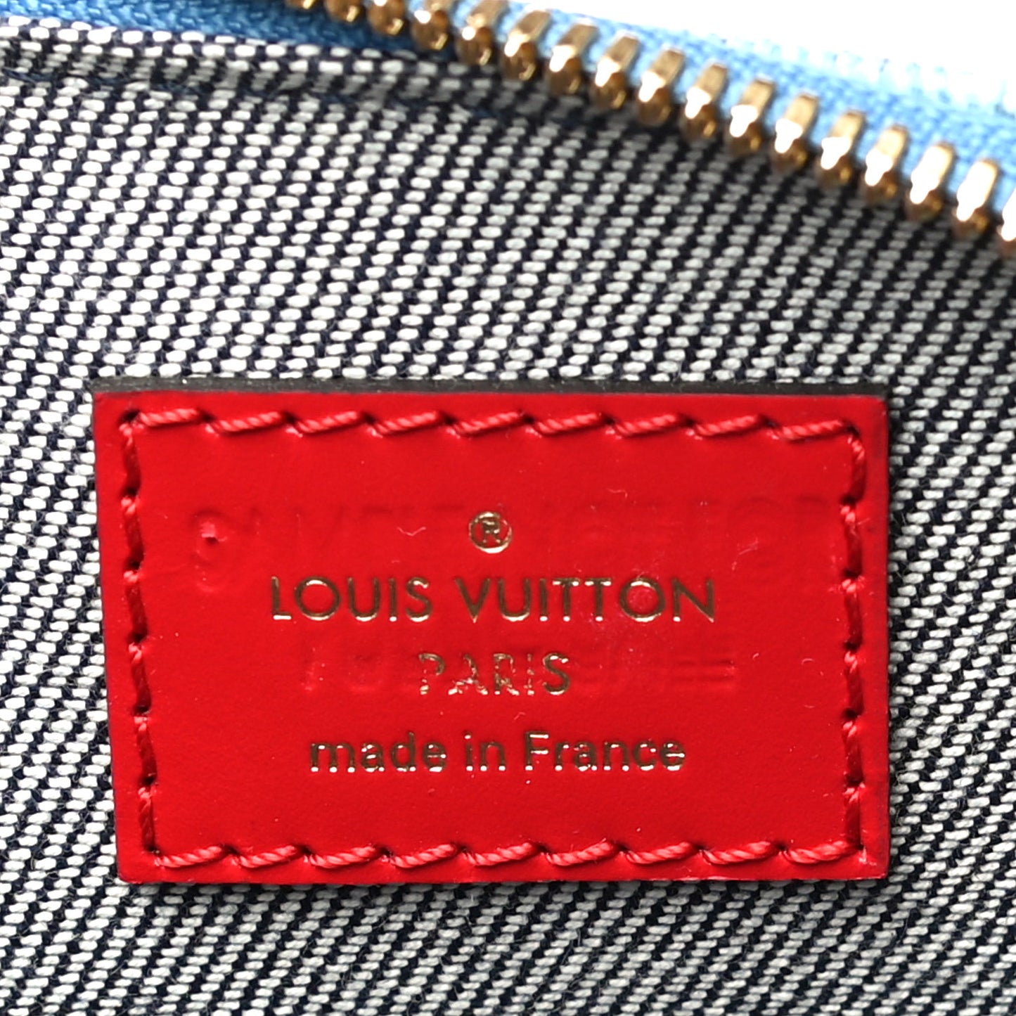Denim Damier Monogram Patchwork Alma BB