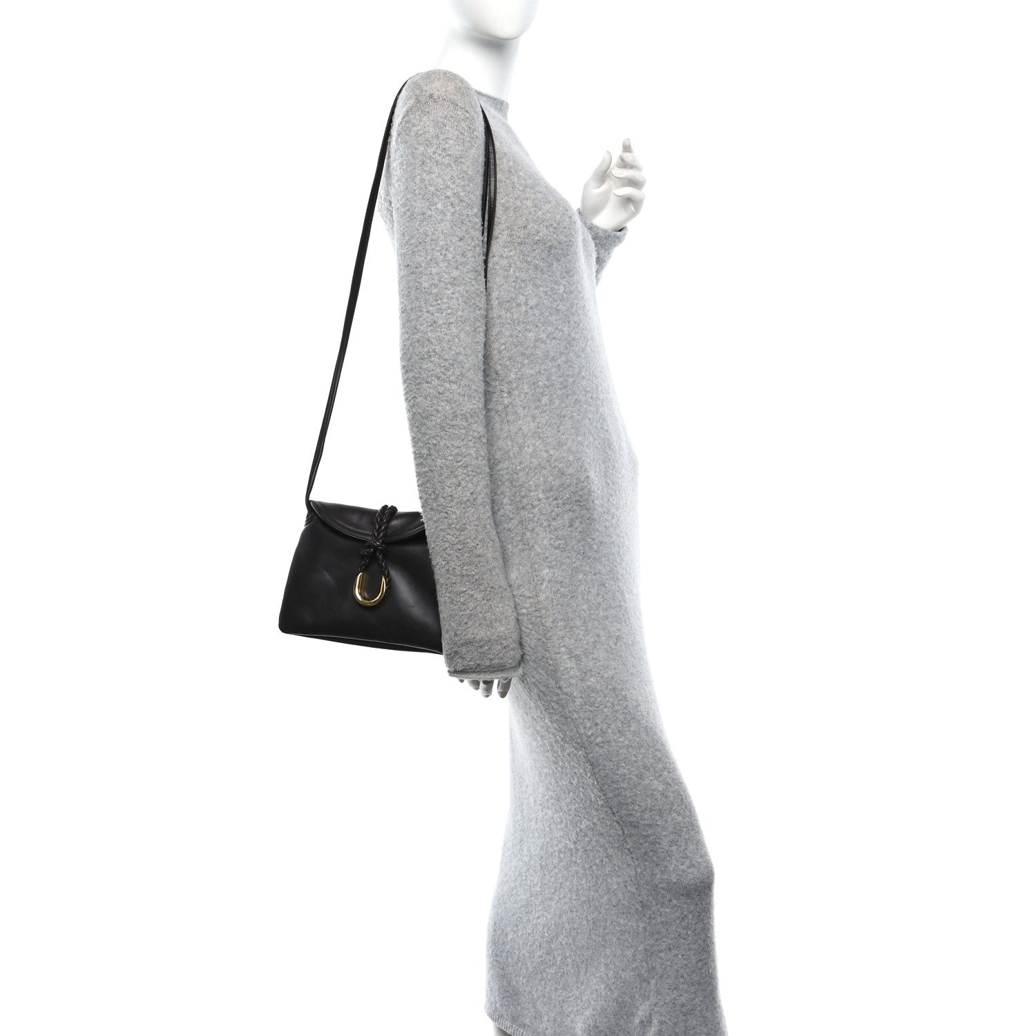 Bottega Veneta Smooth Calfskin Liberta Shoulder Bag Fondant 2 of 10