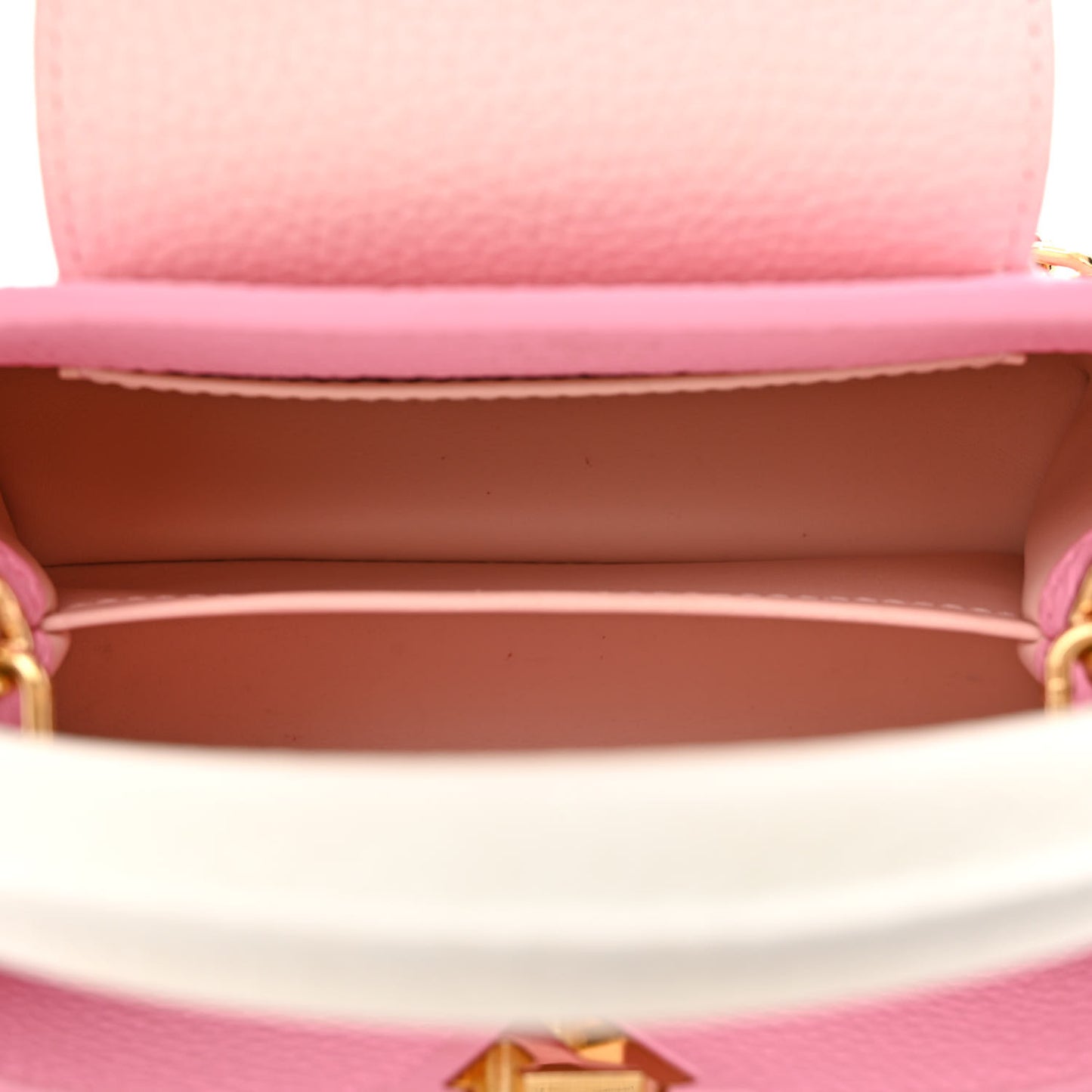 Taurillon Flower Chain Capucines Mini Candy Pink