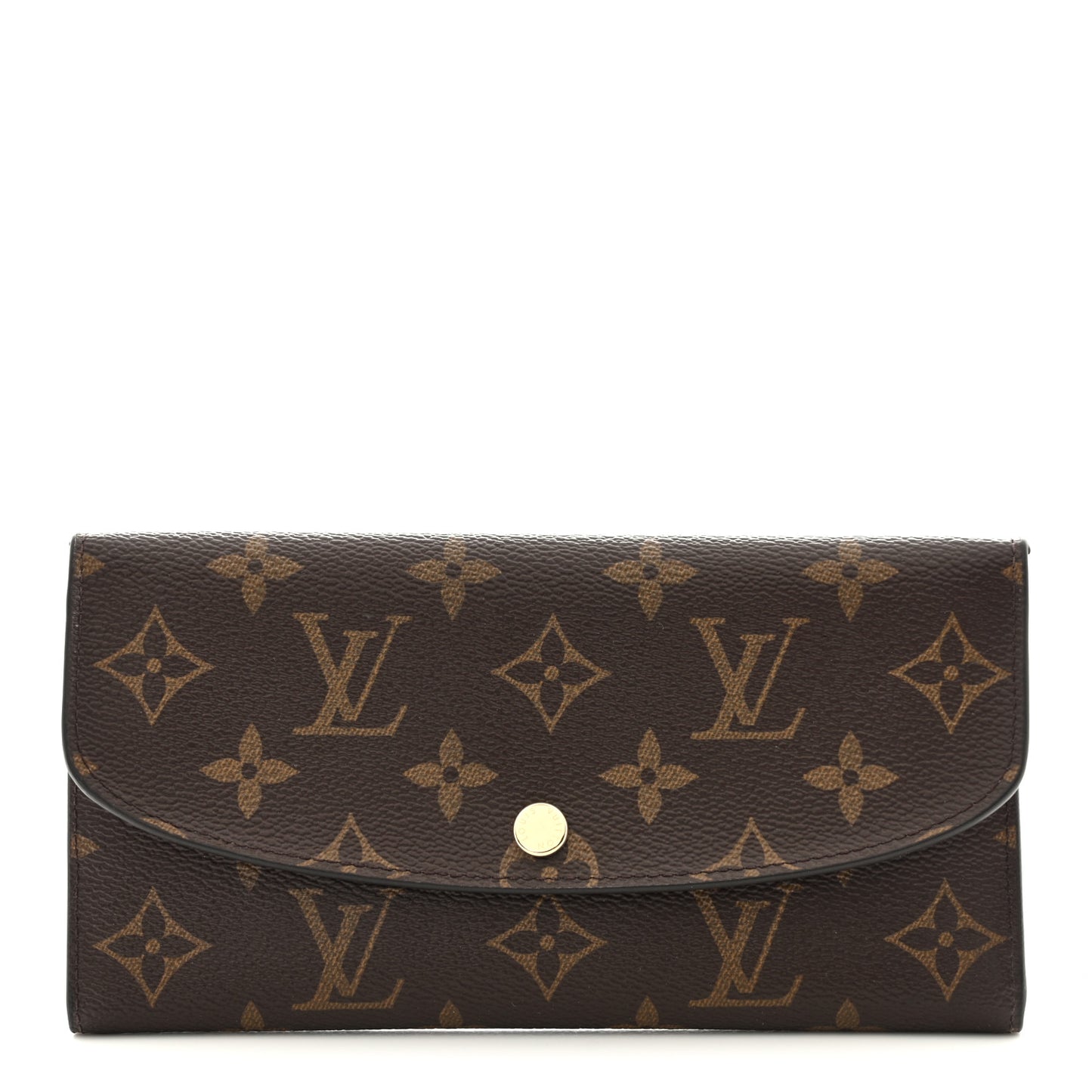 Monogram Emilie Wallet Rose Ballerine