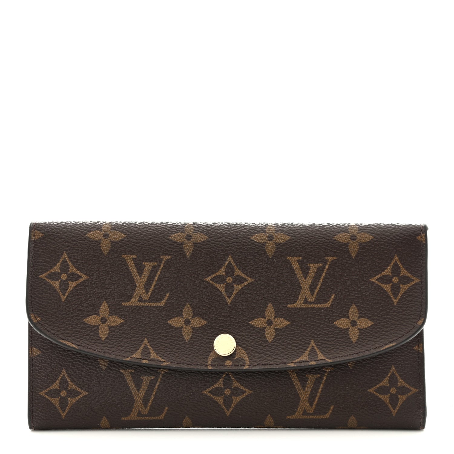 Louis Vuitton Monogram Emilie Wallet Rose Ballerine 1 of 14