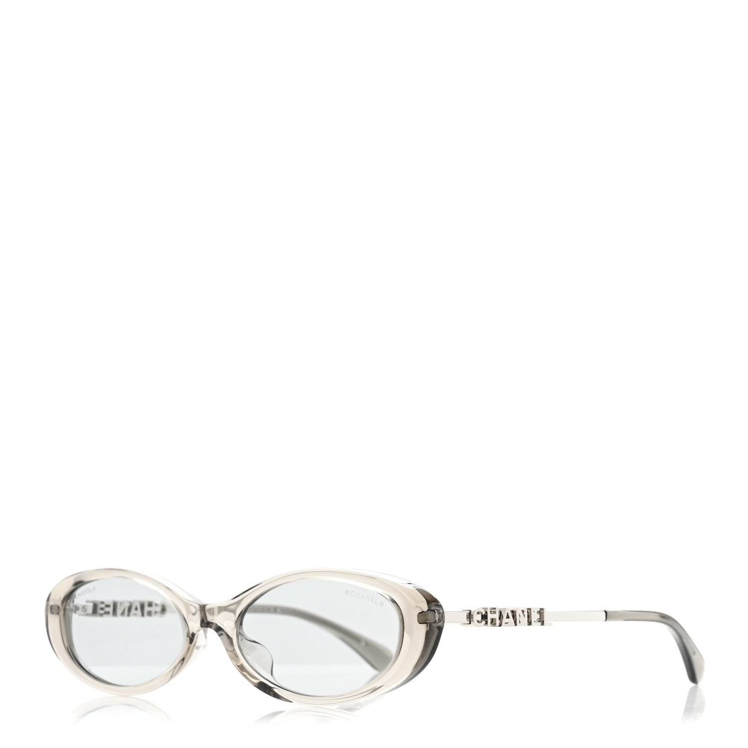 Chanel Acetate Metal Oval Sunglasses 5565-A Grey 1966622