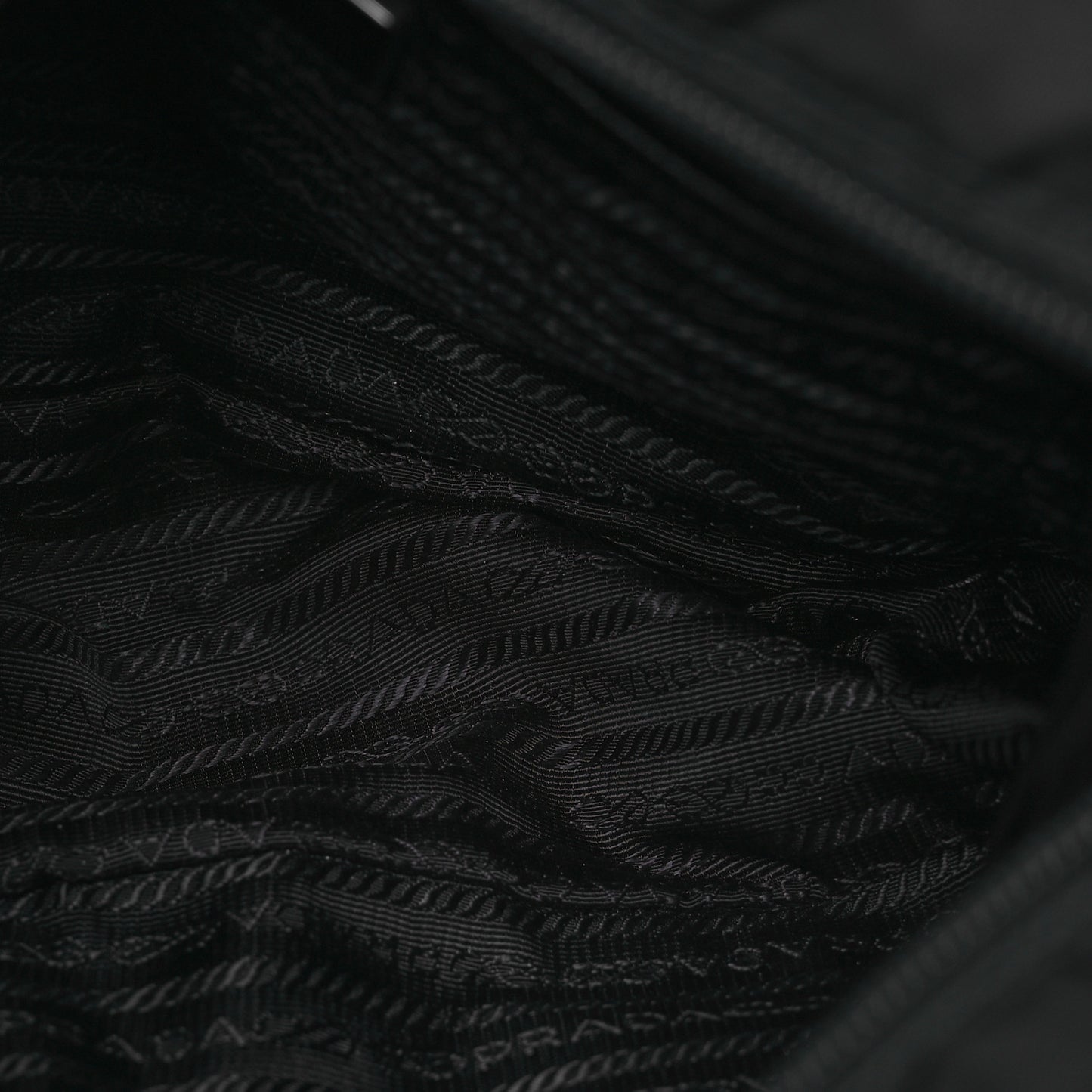 Nylon New Vela Studded Messenger Bag Black