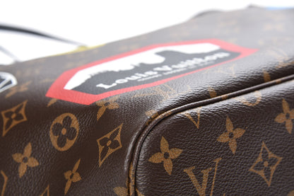 Louis Vuitton Monogram World Tour Neverfull MM 9 of 10