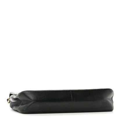 Chanel Lambskin Diagonal Quilted Small Single Flap Black 4 of 10