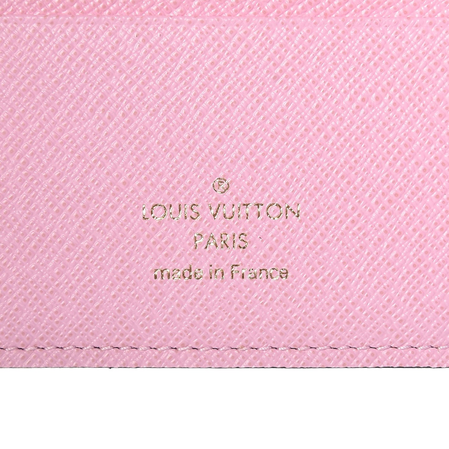 Monogram 2016 Christmas Animation Passport Cover Rose Ballerine