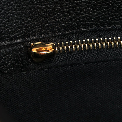Burberry Grainy Calfskin Medium Title Bag Black 11 of 13