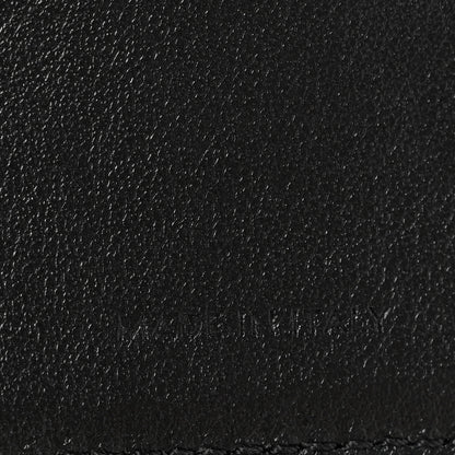 Celine Calfskin Compact Triomphe Wallet With Coin Purse Black 7 of 10