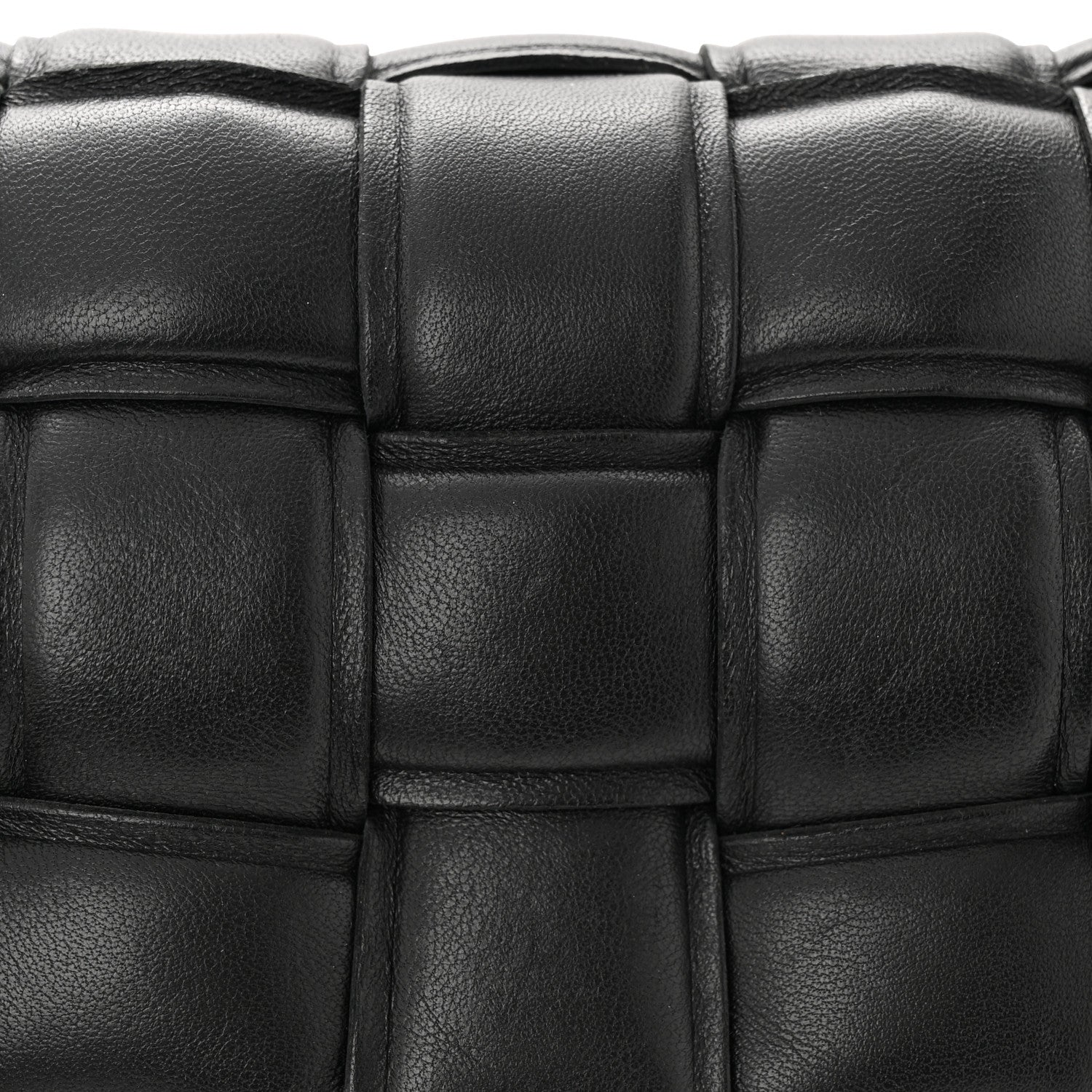 Bottega Veneta Nappa Maxi Intreccio Small Padded Cassette Crossbody Bag Black 8 of 10