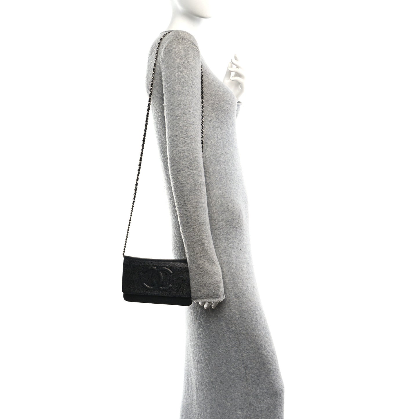 Caviar Timeless CC Wallet On Chain WOC Black