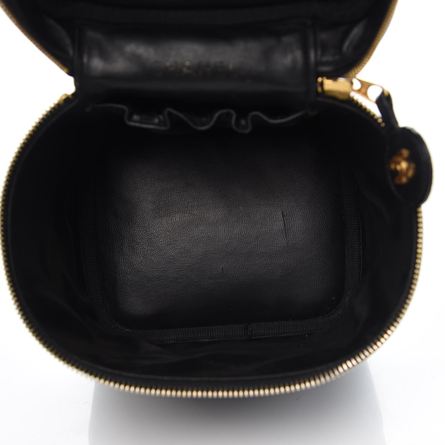 Chanel Caviar Cosmetic Vanity Bag Black 5 of 15