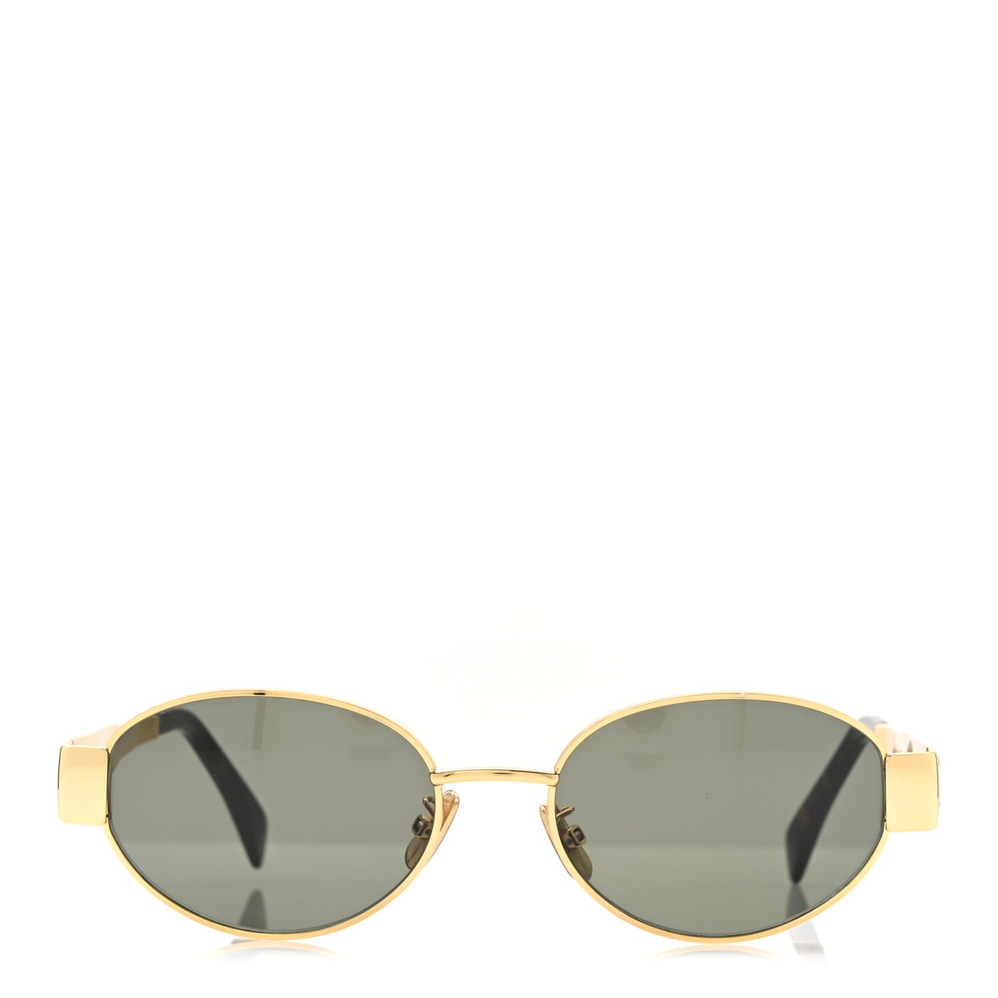 Metal Triomphe 01 Sunglasses CL40235U Gold Green