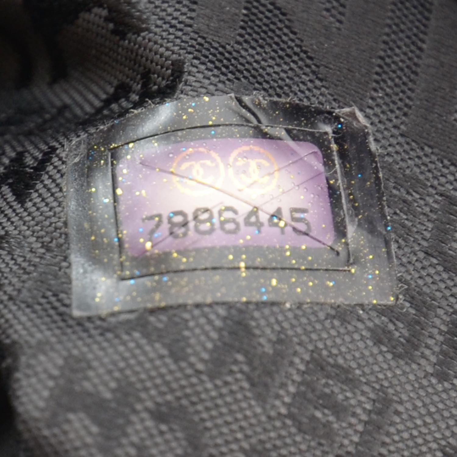 Chanel Lambskin Flap Bag Black Beige 8 of 9