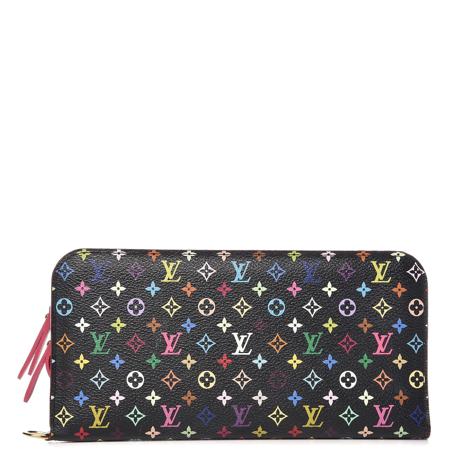 Louis Vuitton Monogram Multicolor Insolite Wallet Black Grenade 1 of 8