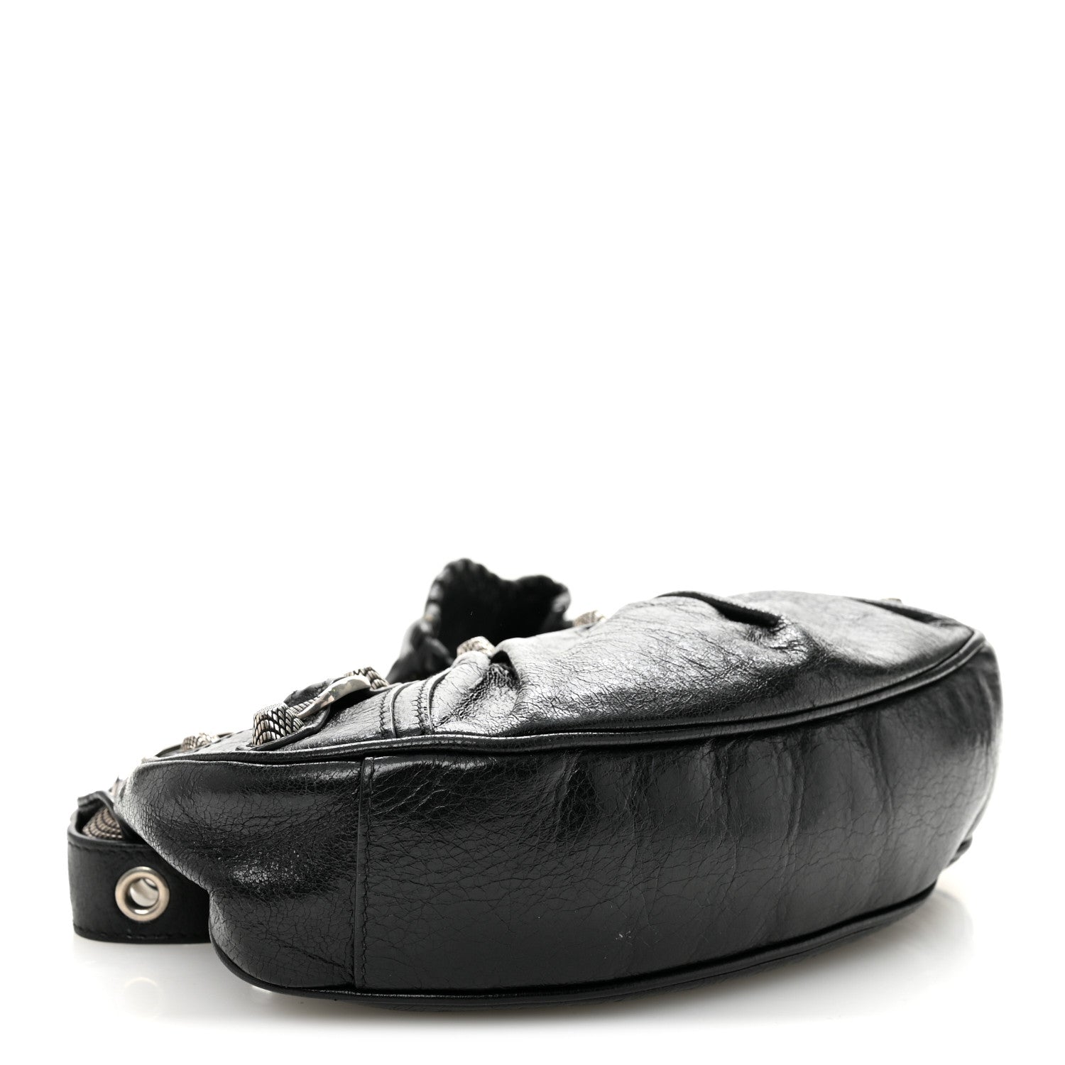 Balenciaga Agneau Arena Le Cagole Shoulder Bag XS Black 5 of 12