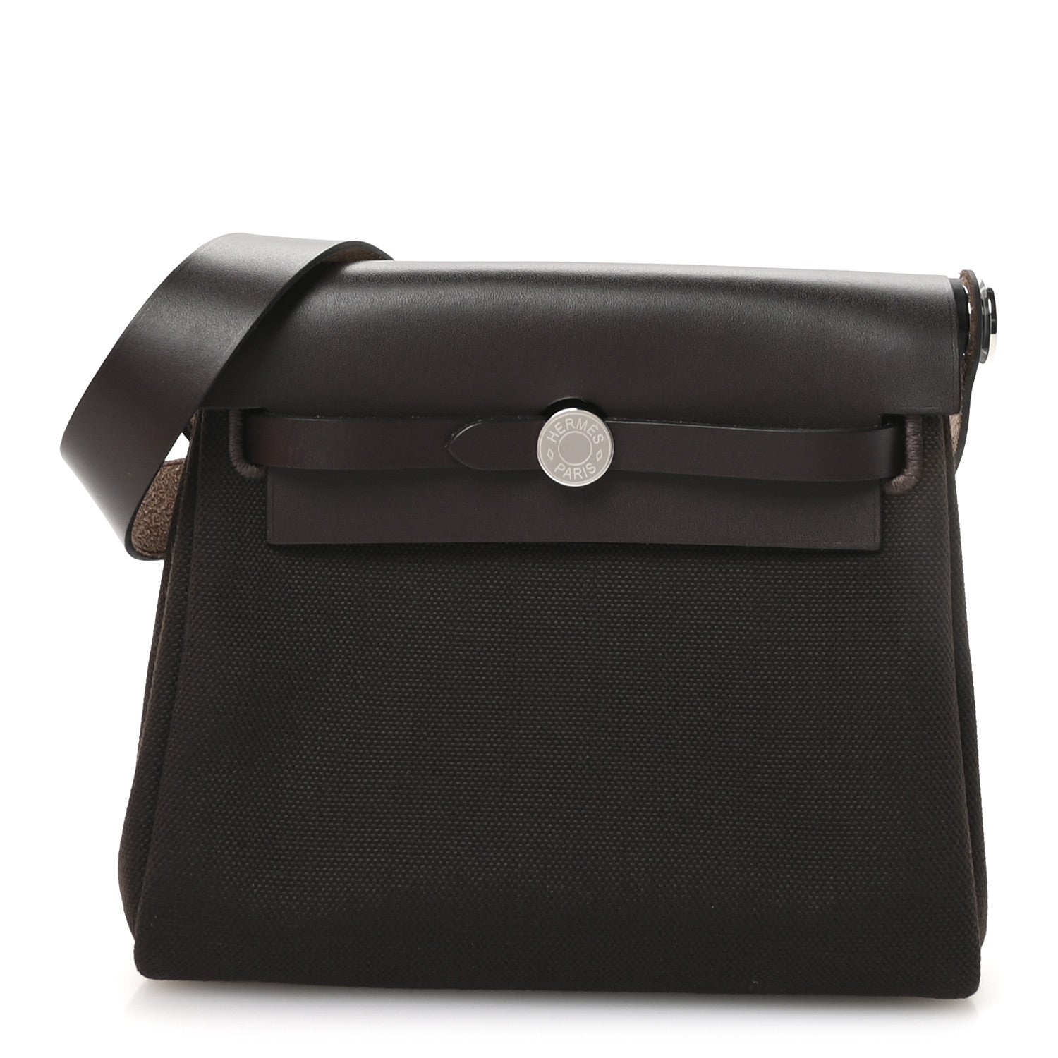 Hermes Military Toile Vache Hunter Herbag Zip Retourne 20 Ebene 1 of 11