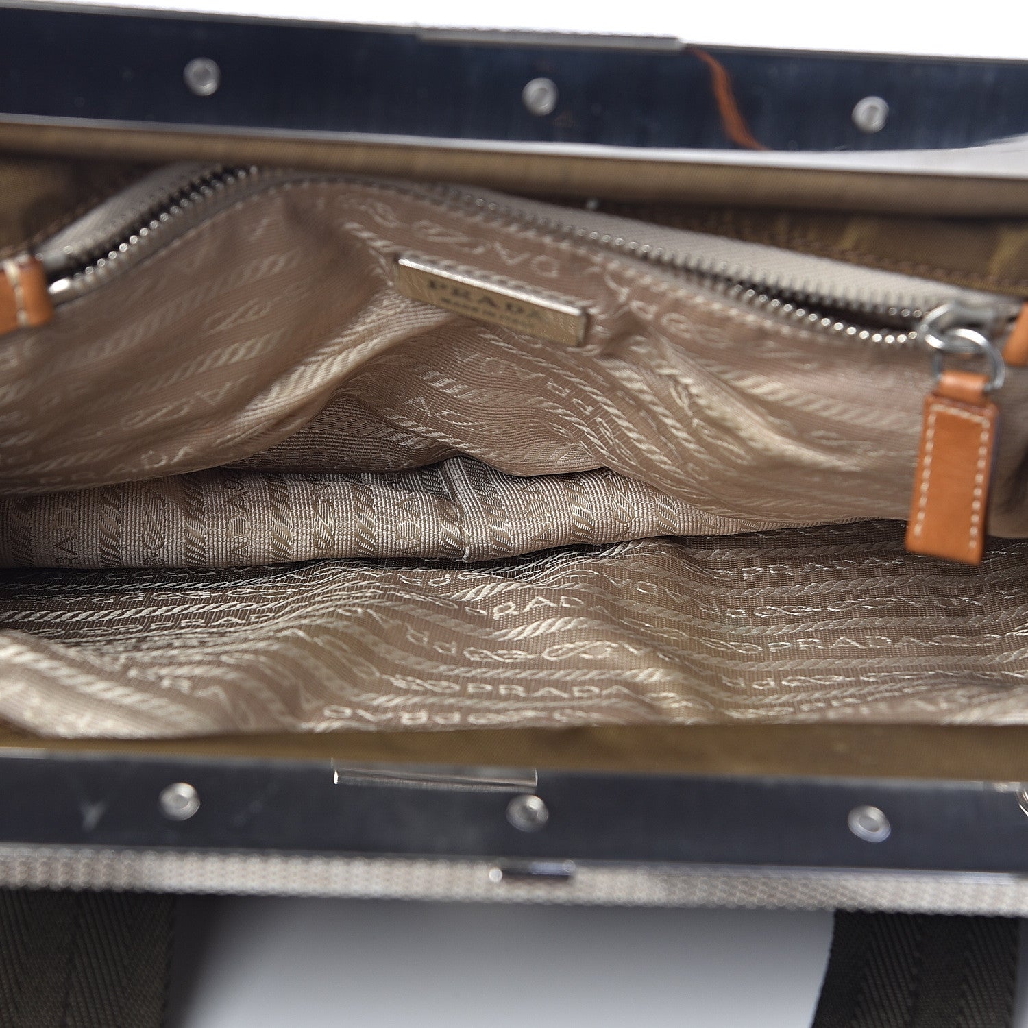 Prada Tessuto Nylon Active Shoulder Bag Giunco 6 of 17