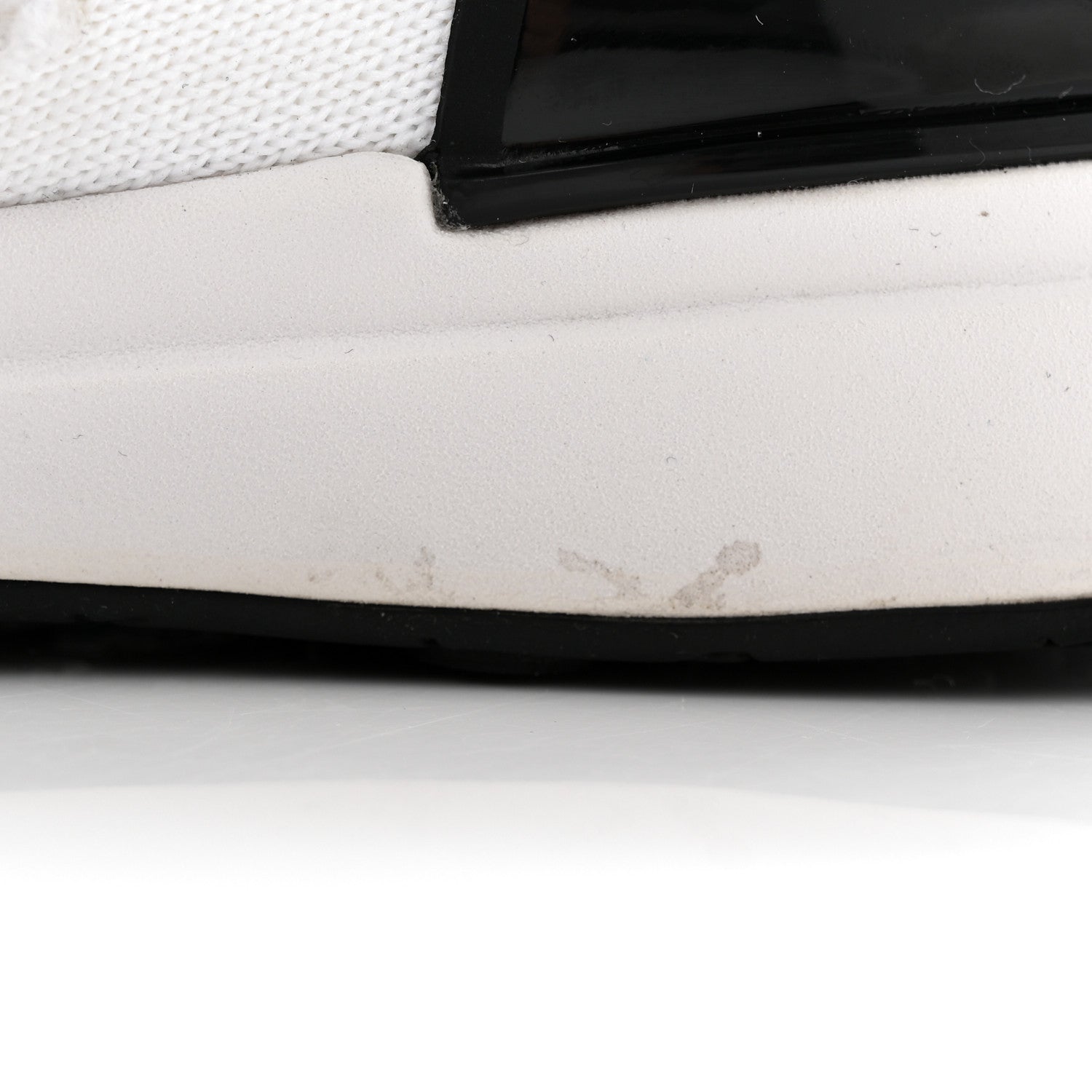 Chanel Fabric Logo Sneakers 39 White 12 of 16