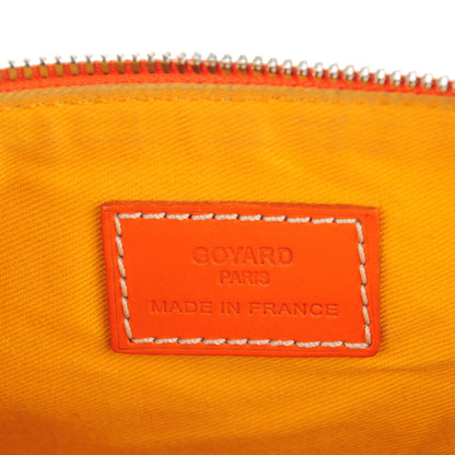 Goyard Goyardine Senat Pochette MM Orange 6 of 7