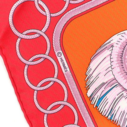 Hermes Silk Epaulettes Scarf 70 3 of 4