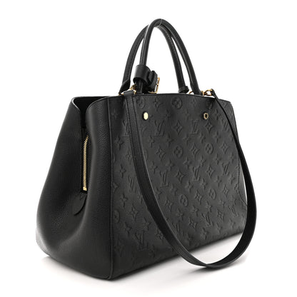 Louis Vuitton Empreinte Montaigne GM Black 3 of 17