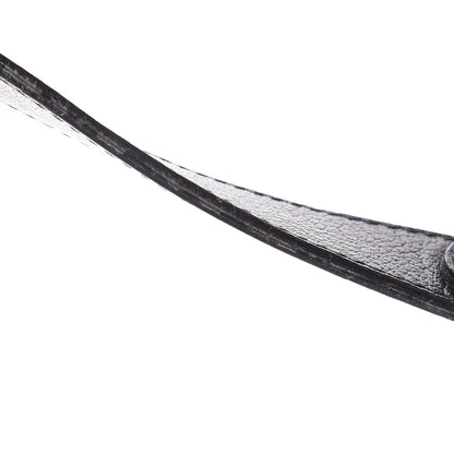 Christian Dior Grained Calfskin Saddle Bag Black 14 of 14