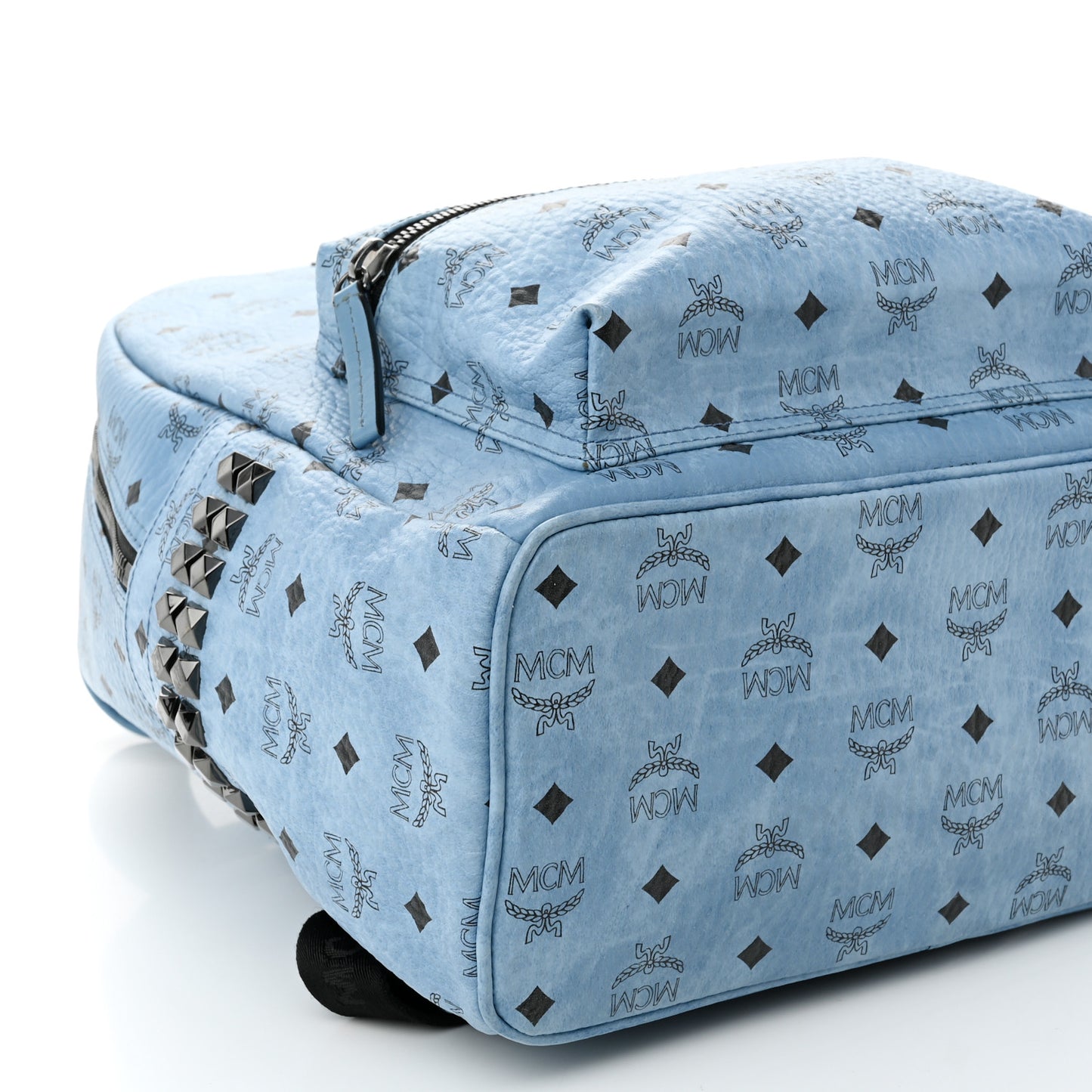Visetos Medium Side Stud Stark Backpack Light Blue
