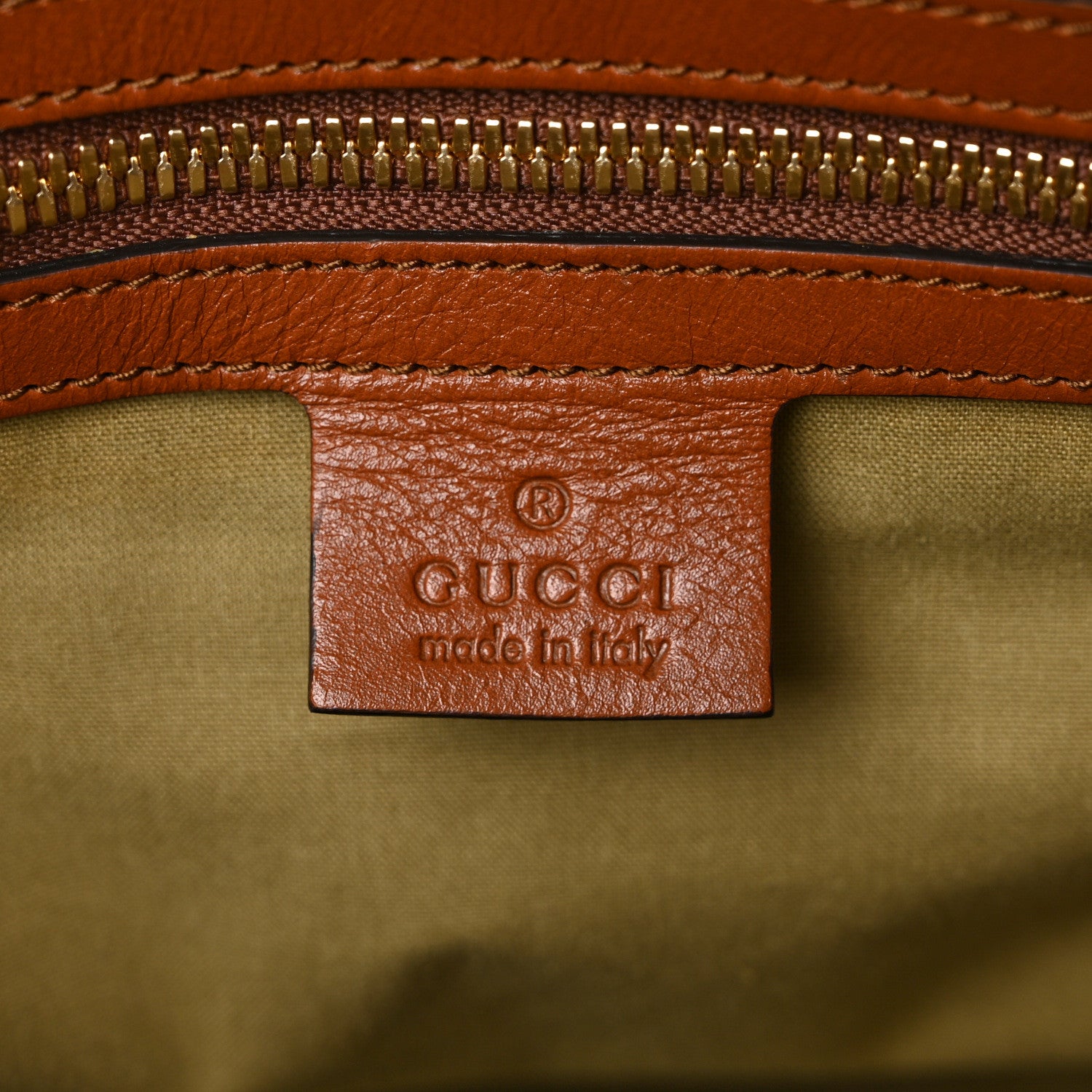 Gucci Canvas Calfskin Vintage Web Travel Duffle Bag Beige Cuir 6 of 9