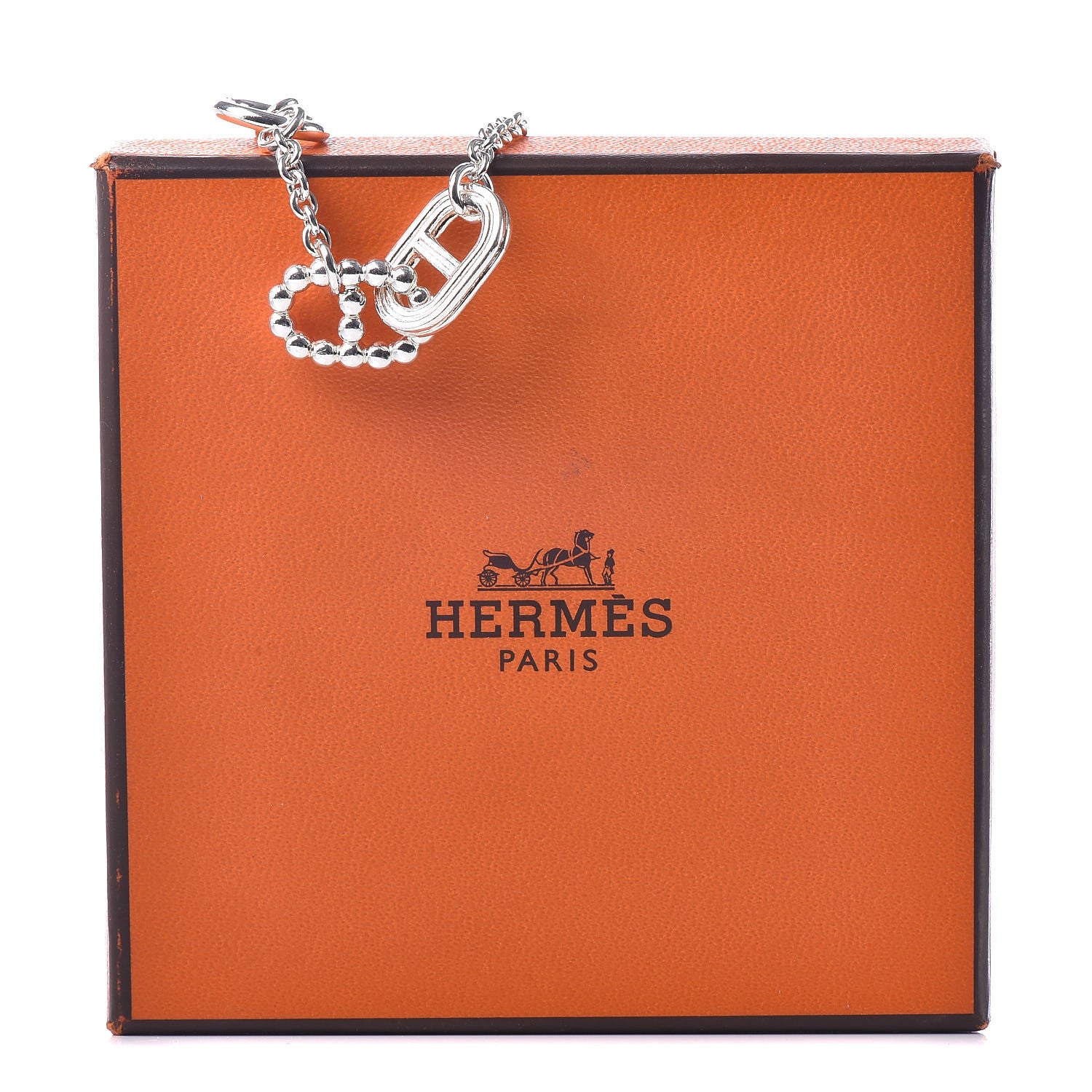 Hermes Sterling Silver Small Parade Bracelet 6 of 6
