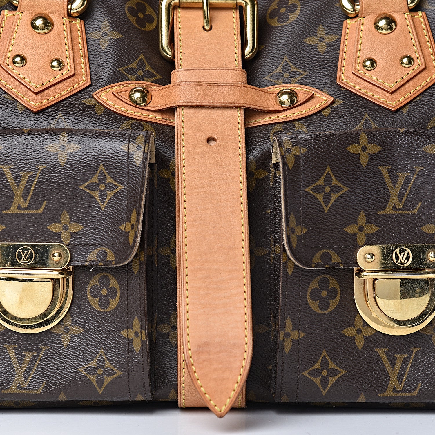 Louis Vuitton Monogram Manhattan GM 7 of 21