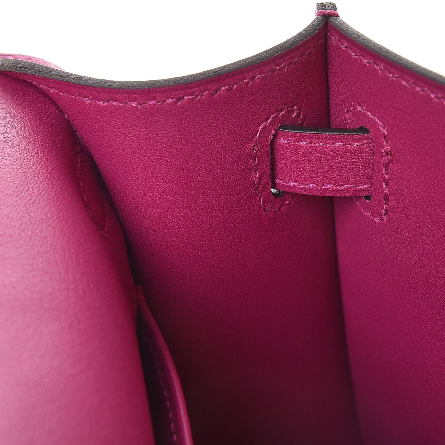 Swift Kelly Pochette Clutch Rose Pourpre