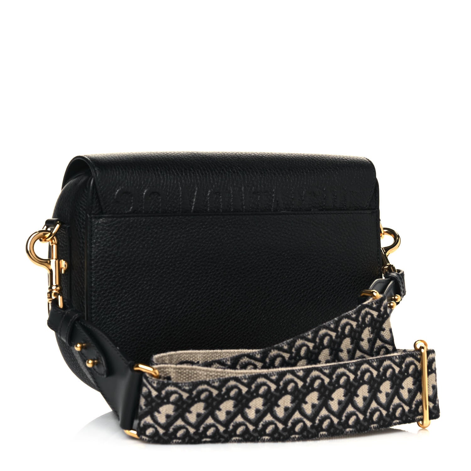 Christian Dior Grained Calfskin Large Bobby Flap Black 3 of 15