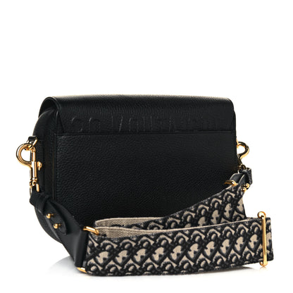 Christian Dior Grained Calfskin Large Bobby Flap Black 3 of 15