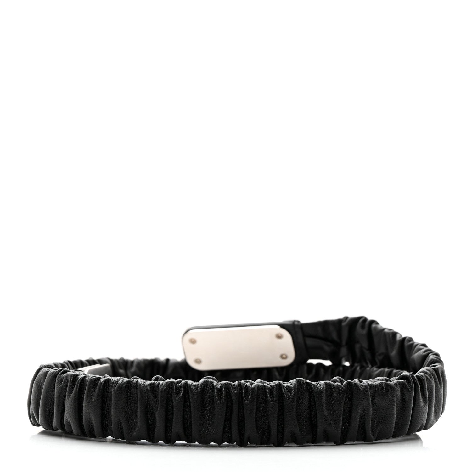 Chanel Lambskin Baguette Crystal CC Belt 90 36 Black 2 of 6