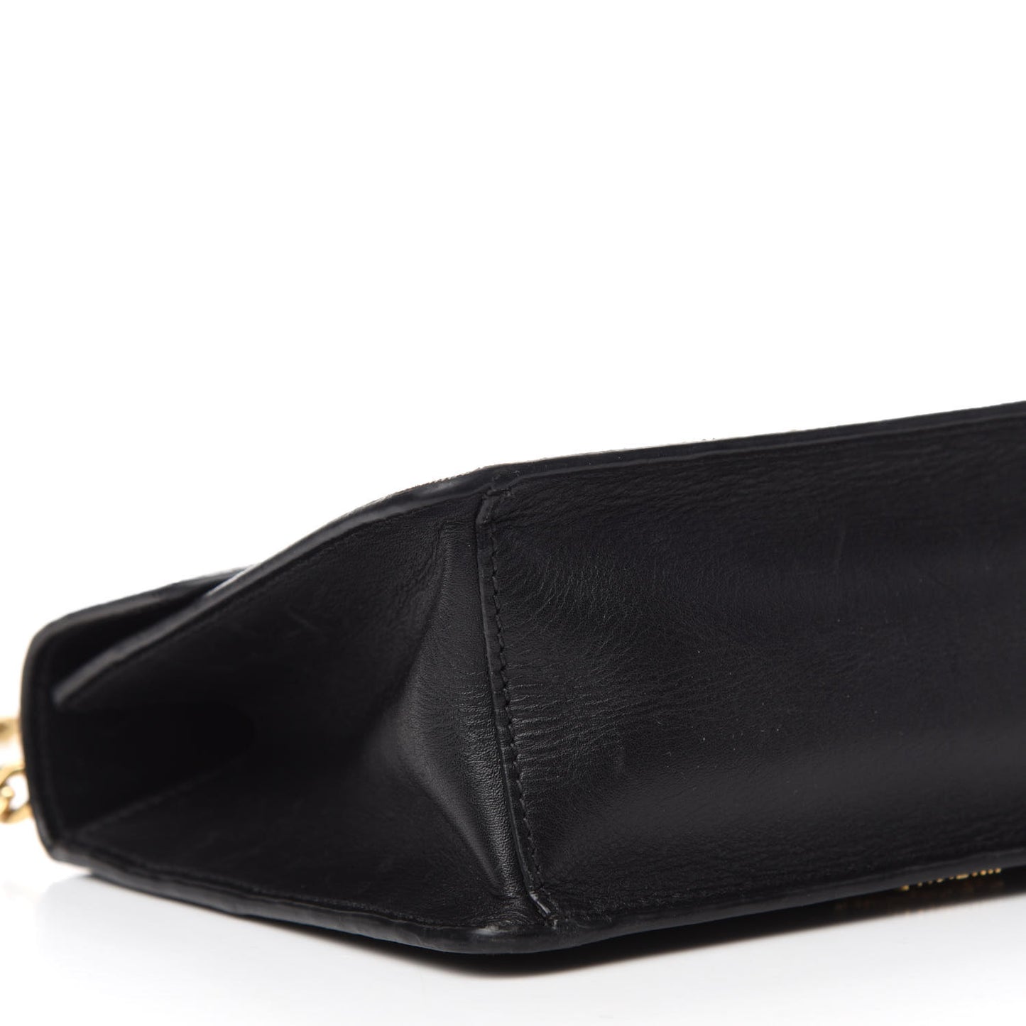 Saffiano Lux Crossbody Bag Black