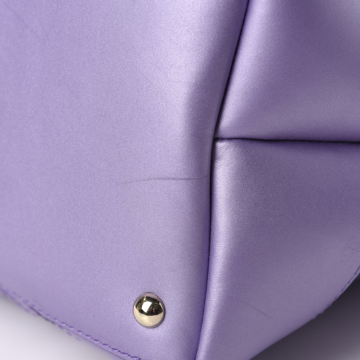 Gucci Metallic Guccissima Lovely Heart Tote Purple 8 of 12