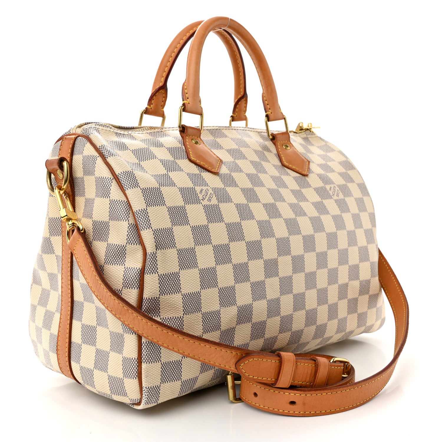 Louis Vuitton Damier Azur Speedy Bandouliere 30 3 of 15