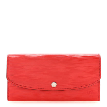 Louis Vuitton Epi Emilie Wallet Coquelicot 1 of 7