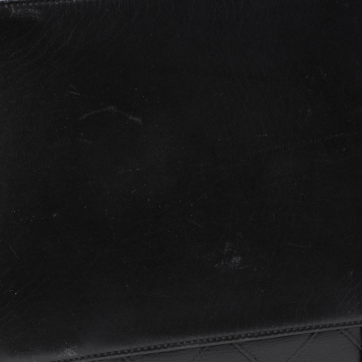 Chanel Calfskin Stitched CC Boston Black 13 of 13