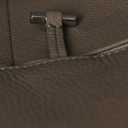 The Row Matte Grained Calfskin Soft Margaux 15 Dark Taupe 11 of 11