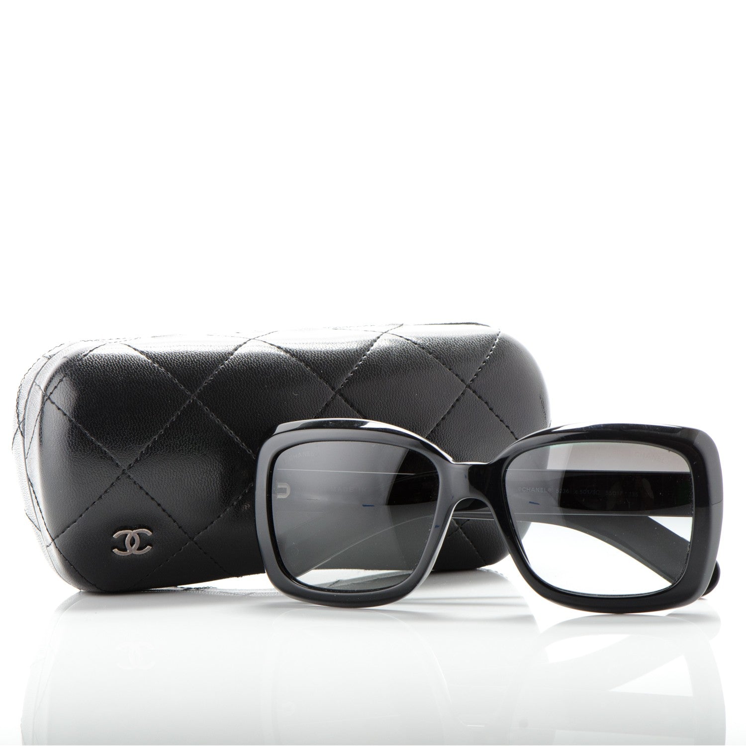 Chanel CC Sunglasses 5236 Black 5 of 5