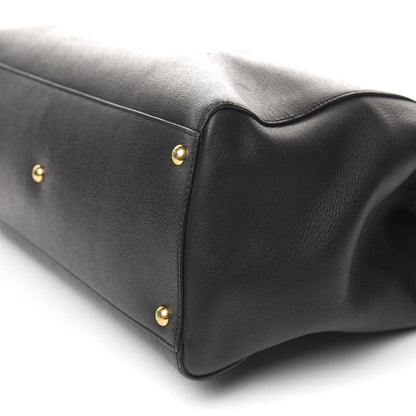 Fendi Vitello Elite Large 2Jours Tote Black 9 of 13